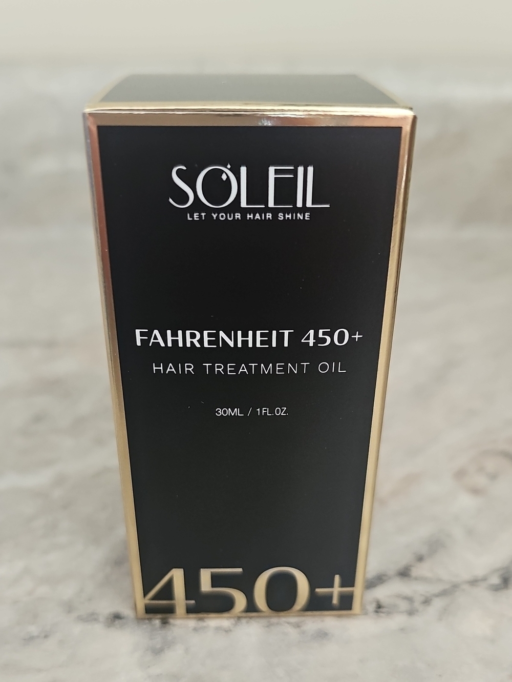 SOLEIL FAHRENHEIT 450+ HAIR TREATMENT‎ OIL 1FL OZ/30ML BRAND-NEW-SEALED
